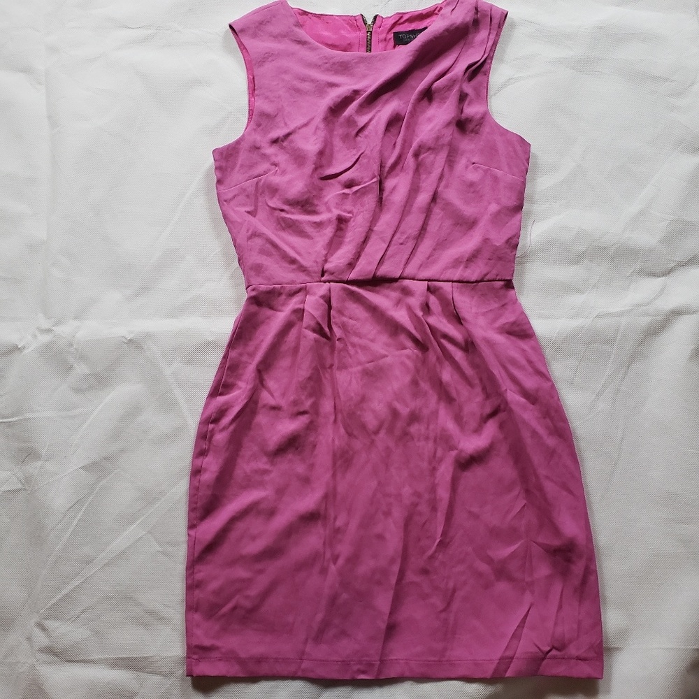 Topshop Medium Fuschia Dress